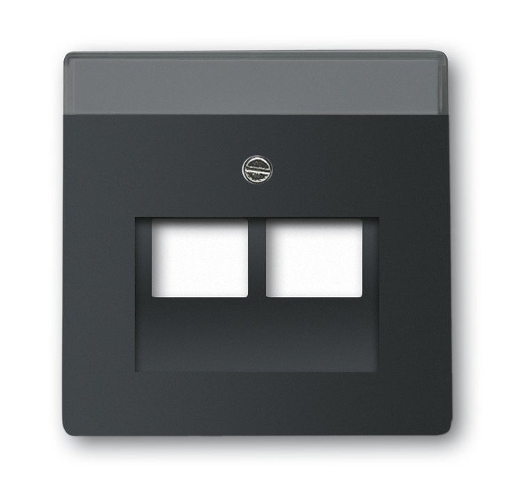 EAN 4011395127353 - Busch-Jaeger 1710-0-3911 placa de pared y cubierta de interruptor Negro imagen 1