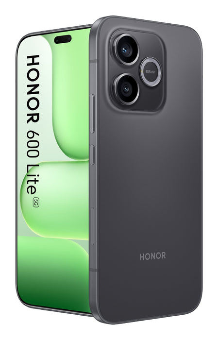 Honor 600 Lite 8+256gb 6.6"5g Velvet Black Ds + Watch 2i Ita