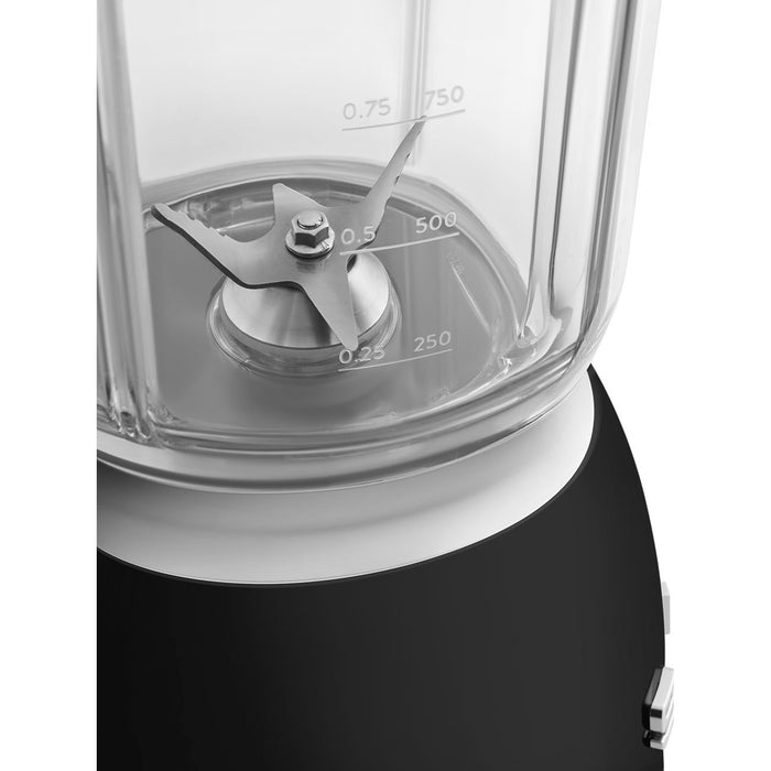 EAN 8017709328467 - Smeg BLF03BLEU licuadora 1,5 L Batidora de vaso 800 W Negro imagen 5