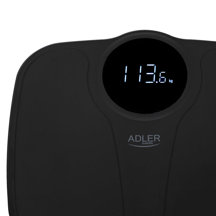 EAN 5903887804189 - Adler AD 8172B báscula de baño Plaza Negro Báscula personal electrónica imagen 4
