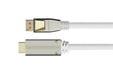 EAN 4014619715589 - Python GC-M0224 adaptador de cable de vídeo 5 m DisplayPort HDMI Blanco imagen 1