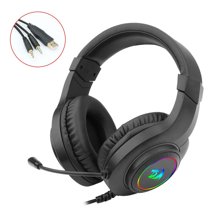 EAN 6950376772312 - REDRAGON H260-RGB Hylas Alámbrico Negro imagen 6