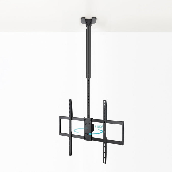 Soporte Techo Pant. 50-100" Gira/Incli/Exten Negro