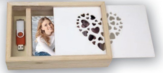 EAN 8020912067375 - ZEP CZ1268 caja de almacenaje Rectangular Madera imagen 2