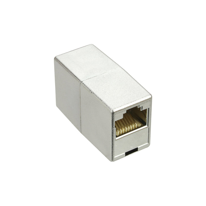 Conector De Cable De Red  Inline Cat.5e 2x Rj45 Hembra Directo Blindado
