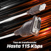 EAN 0766623151849 - Manhattan 151849 cable de serie Negro 1,8 m Serial/COM/RS232/DB9 imagen 11