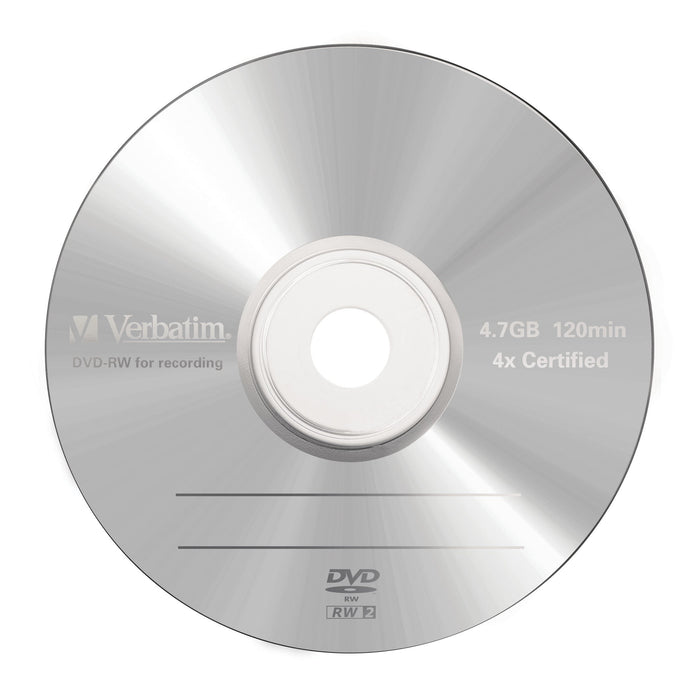 EAN 0023942432852 - Verbatim DVD-RW Matt Silver 4x 4,7 GB 1 pieza(s) imagen 4