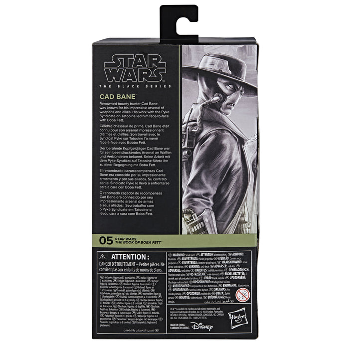 Figura Cad Bane The Book Of Boba Fett Star Wars 15cm