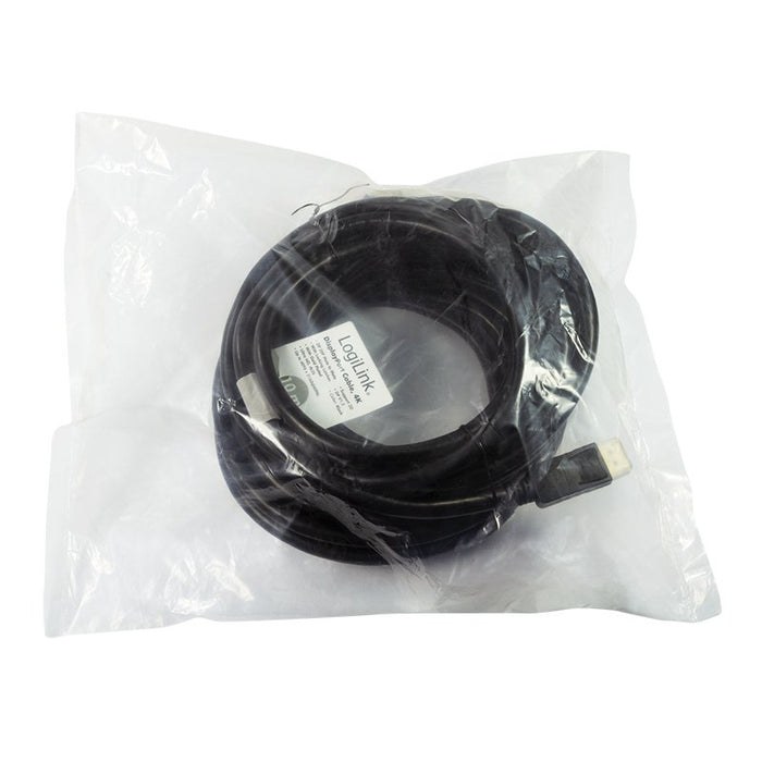 EAN 4052792045598 - LogiLink CV0077 cable DisplayPort 10 m Negro imagen 5