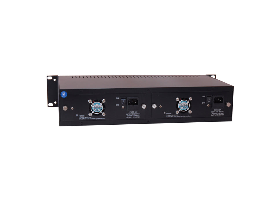 EAN 4015867185124 - LevelOne CVH-2000 chasis de red Negro imagen 2