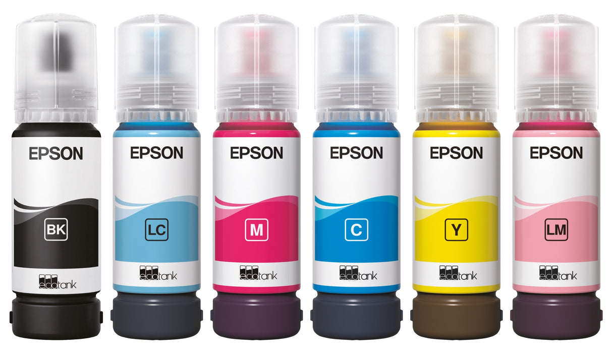 Epson 107 70 Ml Negro Original Recarga De Tinta Para Ecotank Et-18100