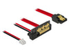 EAN 4043619852390 - DeLOCK 85239 cable de SATA 0,1 m SATA 7-pin SATA 22-pin Negro imagen 1