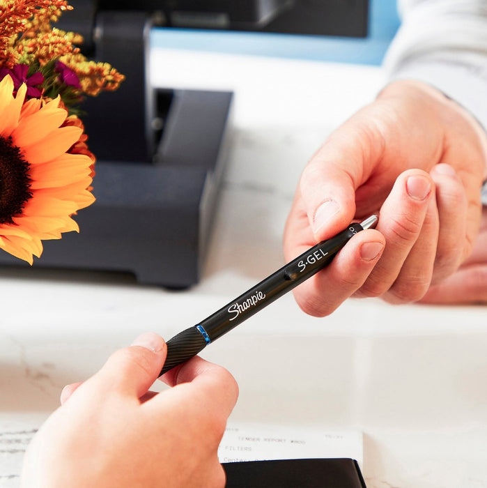 EAN 3026981365980 - Sharpie S-Gel Bolígrafo de gel de punta retráctil Negro 3 pieza(s) imagen 5