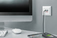 EAN 4016032459842 - Digitus DA-70618 toma de corriente 2 x USB A + 1 x USB C Blanco imagen 5