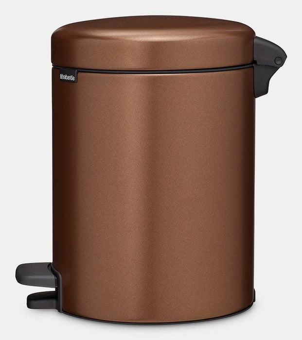 Brabantia Treteimer Newicon 5 L Warm Bronze