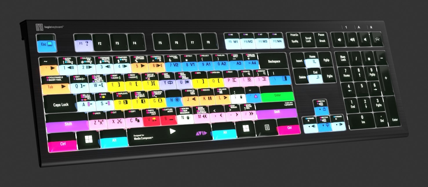 Logickeyboard Avid Media Composer Astra 2 Pro Uk (Pc)
