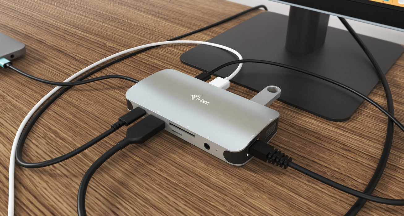 EAN 8595611703331 - i-tec Metal C31NANODOCKVGAPD base para portátil y replicador de puertos Alámbrico USB 3.2 Gen 1 (3.1 Gen  imagen 10