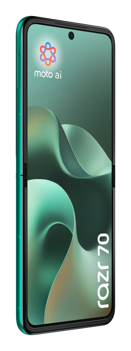 EAN 0840493609850 - Motorola razr 70 17,5 cm (6.9") SIM doble Android 16.0 5G USB Tipo C 8 GB 256 GB 4800 mAh Verde oscuro imagen 6