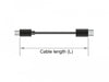 EAN 4043619857234 - DeLOCK 85723 cable USB USB 2.0 1,1 m USB A USB C/Micro-USB B Negro imagen 3