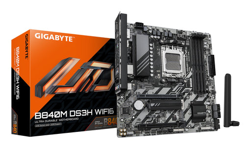 EAN 4719331874667 - GIGABYTE B840M DS3H WIFI6 AMD B840 Zócalo AM5 micro ATX imagen 1