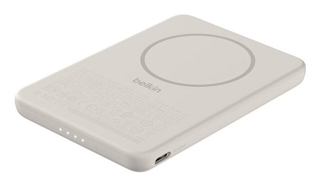 Belkin Boostcharge Slim  5000mah Mag.Powerb. 7,5w Sand Bpd020hqsa