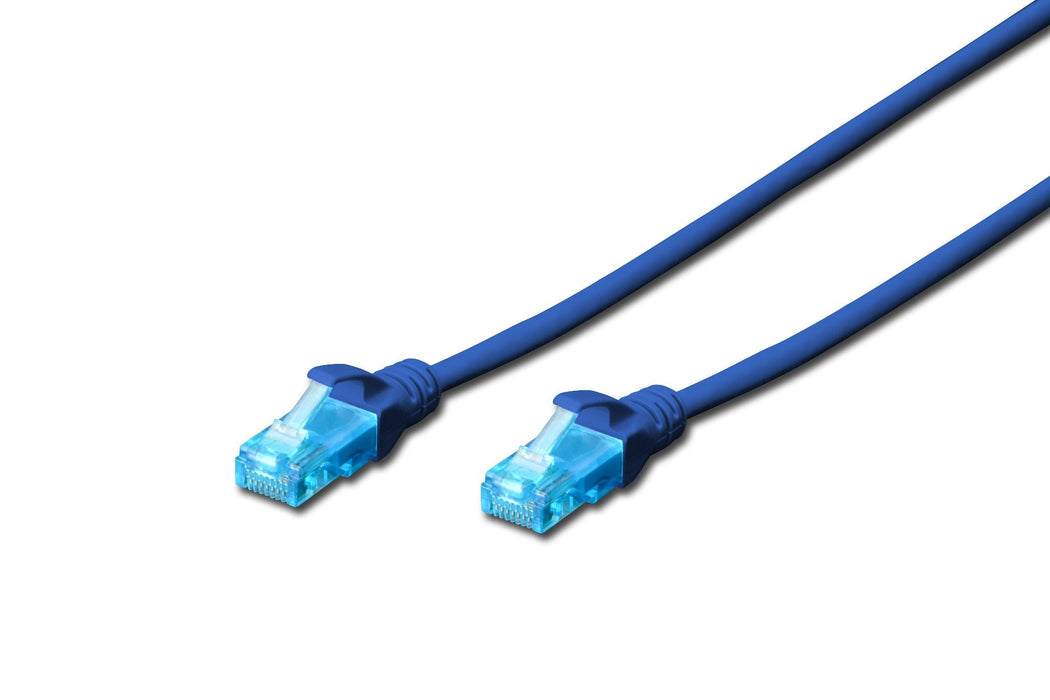 EAN 4016032212553 - Digitus DK-1511-050/B cable de red Azul 5 m Cat5e U/UTP (UTP) imagen 1