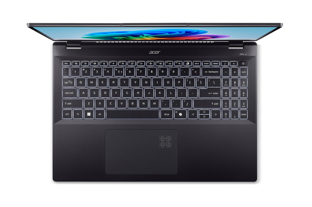 Portátil Acer Sf16-51-754e Intel Core Ultra7-258v 16" Oled 32gb 1tb Pc Copilot+ W11h Negro