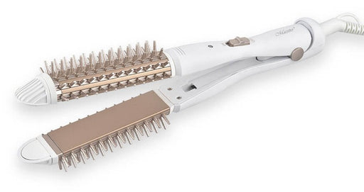 EAN 4820268322395 - Maestro MR-263 Utensilio de peinado Cepillo alisador y rizador de pelo Caliente Blanco, Oro rosa 55 W imagen 1