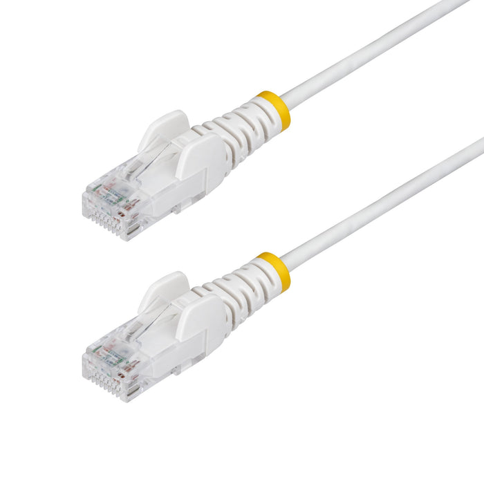 EAN 0065030918534 - StarTech.com N6PAT100CMWHS cable de red U/UTP (UTP) Alrededor imagen 1