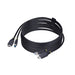 EAN 0065030912846 - StarTech.com HU12210-KVM-CABLE cable para video, teclado y ratón (kvm) Negro 3,1 m imagen 1