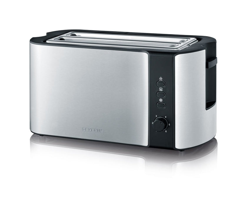EAN 4008146028540 - Severin AT 2590 tostadora 2 rebanada(s) 1400 W Negro, Plata imagen 1