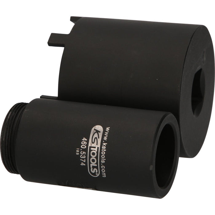 Ks Tools Nutmuttern-Llave-Juego Con Führungsrohr Para Mercedes O 63 Mm