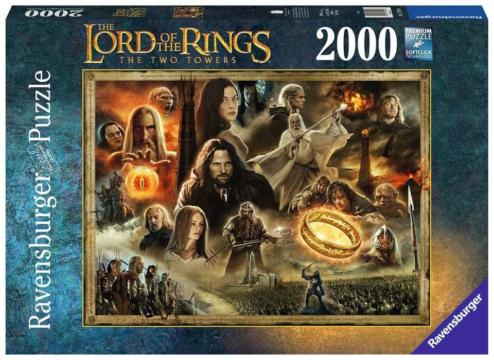 Puzzle La Comunidad Del Anillo El Señor De Los Anillos 2000pzs