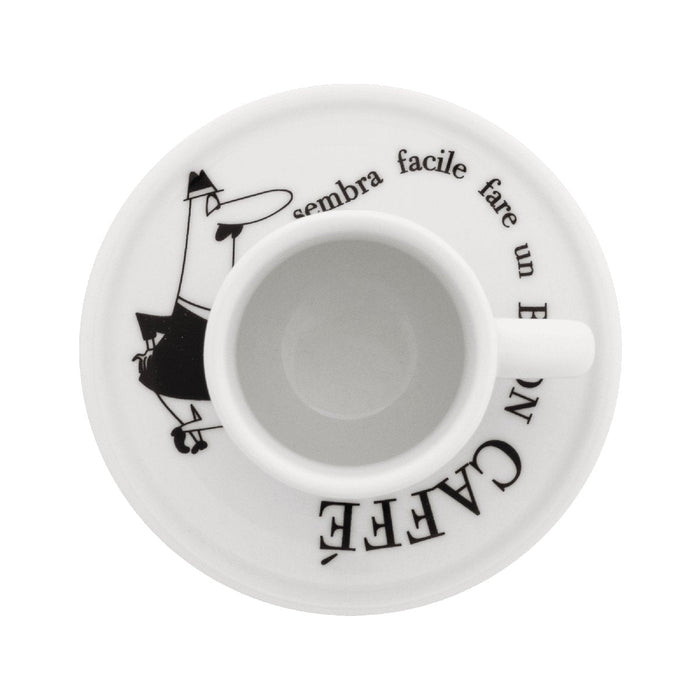 Set De 4 Tazas  Bialetti  Moka Carosello