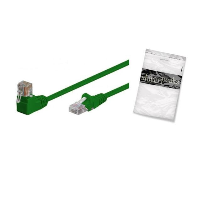 Shiverpeaks Cable De Red Cat6 S/Ftp Pimf Winkel-Recto Verde 5m