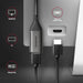 EAN 8595247907141 - Axagon RVC-HI2M adaptador de cable de vídeo 0,25 m USB Tipo C HDMI Negro imagen 4