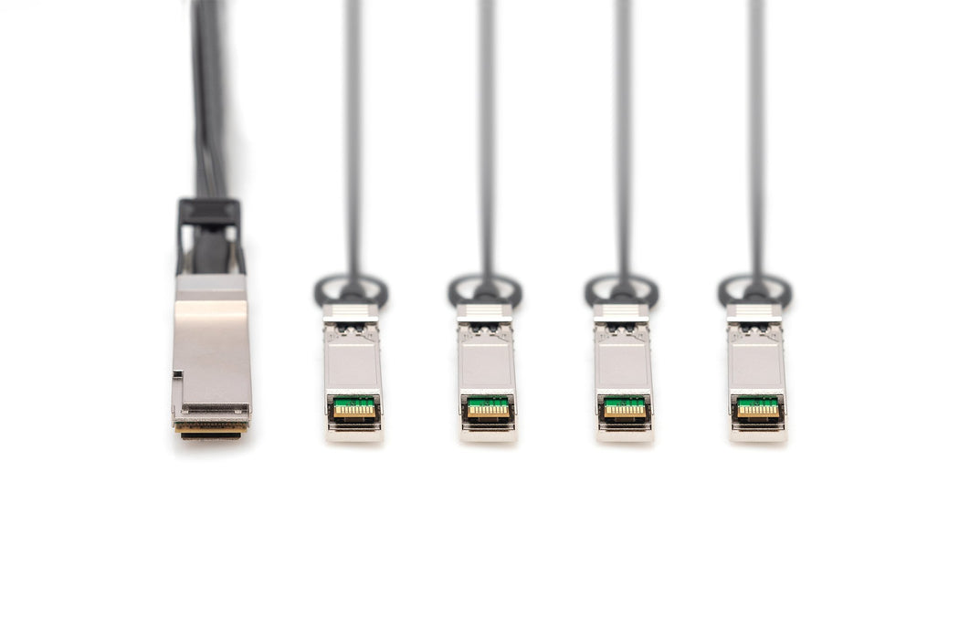 EAN 4016032485018 - Digitus DN-81325 Cable de fibra óptica e InfiniBand SFP+ 4x QSFP+ Negro imagen 3