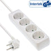 EAN 4043718210473 - InLine 4043718210473 base múltiple 1,5 m 4 salidas AC Interior Blanco imagen 1