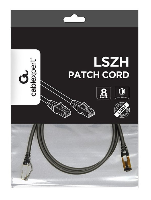 EAN 8716309120630 - Gembird PP8-LSZHCU-BK-1.5M cable de red Negro 1,5 m Cat8 S/FTP (S-STP) imagen 2