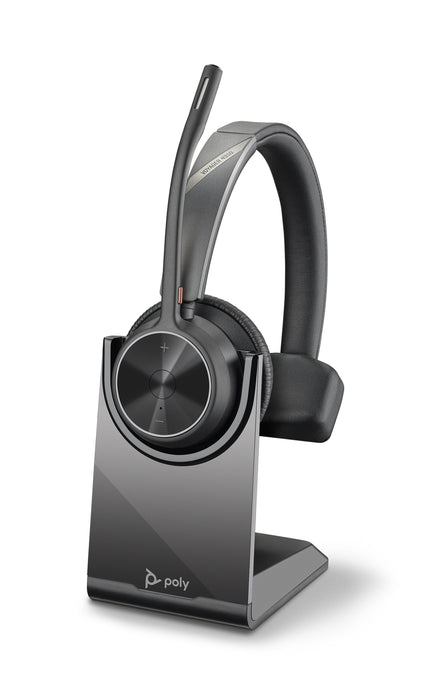 Poly Auriculares Poly Voyager 4300 Uc 4310 Cableado/Inalámbrico De Diadema Mono - Monaural - Cobertor Total De Oreja - 5000 Cm - Bluetooth - 20 Hz A 20 Khz - 150 Cm Cable - Cancelación De Ruido Micrófono - Usb Tipo C, Usb Tipo A