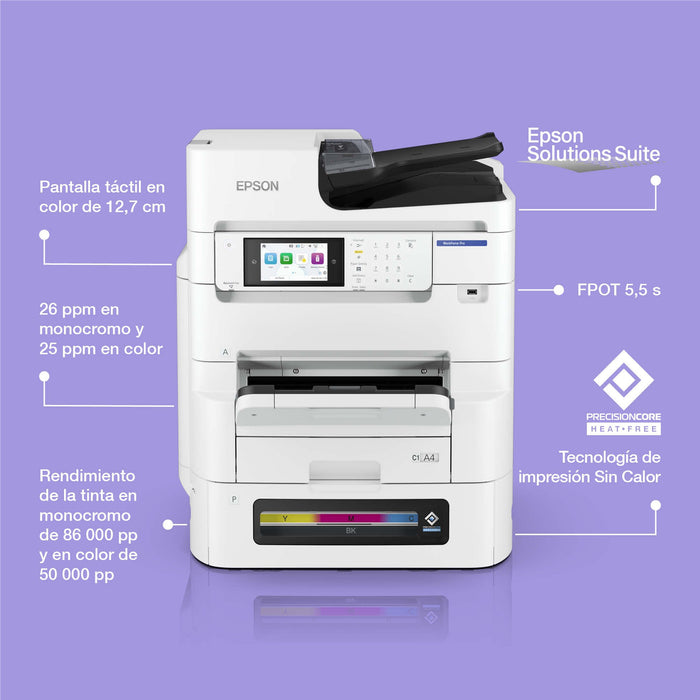 EAN 8715946733333 - Epson WorkForce Pro EM-C8101RDWF imagen 4