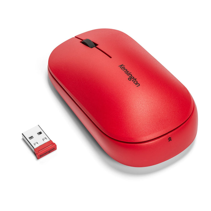 Ratón Kensington Inalámbrico Dual Suretrack: Rojo