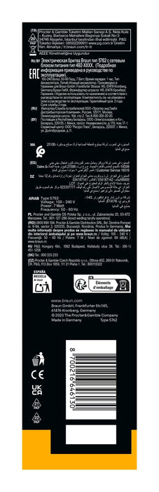 EAN 8700216646130 - Braun Series 5 52-B1000s Máquina de afeitar de láminas Negro imagen 9