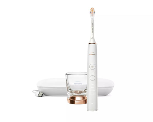 EAN 8720689023214 - Philips HX9911/23 cepillo eléctrico para dientes Adulto Cepillo dental sónico Oro rosa, Blanco imagen 1