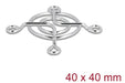 EAN 4043619673049 - DeLOCK 67304 accesorio o pieza de sistema de refrigeración para ordenador Rejilla del ventilador imagen 1