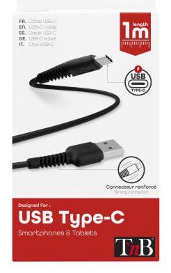 Tnb 1m Usb-C To Usb Cable Black