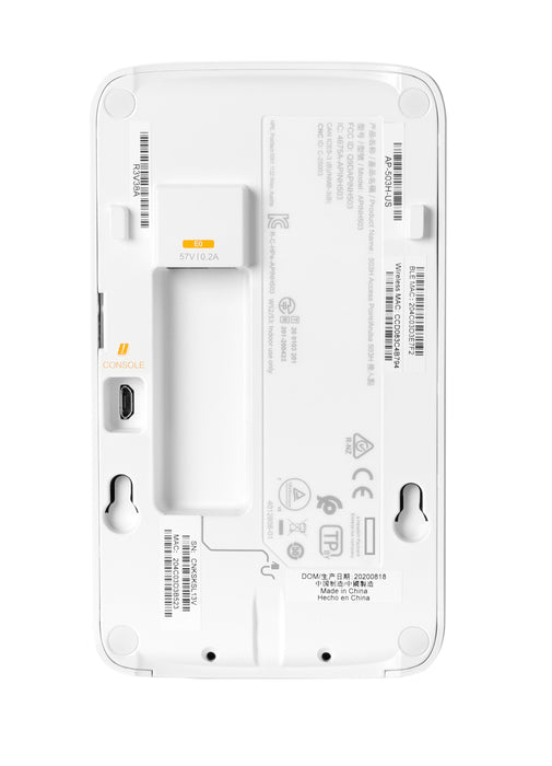 Hpe Aruba Ap-503h (Rw) Unified Hospitality Punto De Acceso Inalámbrico Wi-Fi 6 2.4 Ghz 5 Ghz Bto