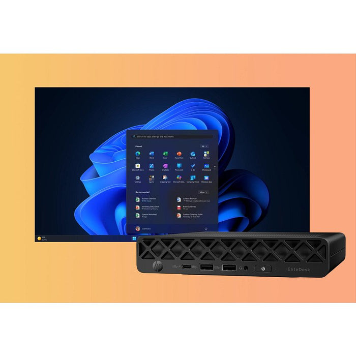 EAN 0199764842787 - HP EliteDesk 8 Mini G1i Desktop AI PC Intel Core Ultra 5 235 16 GB DDR5-SDRAM 512 GB SSD Windows 11 Pro M imagen 13
