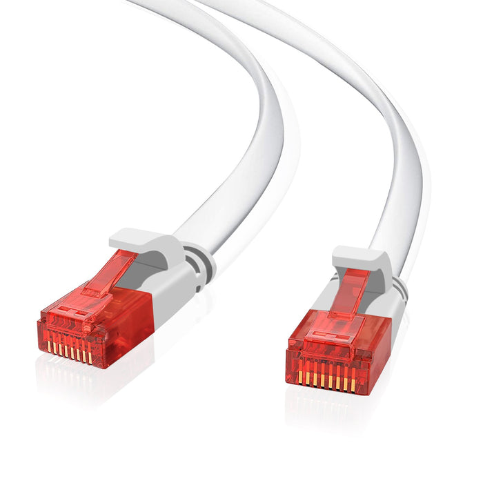 EAN 4005938630219 - Helos 263021 cable de red Blanco 5 m Cat6 U/UTP (UTP) imagen 1