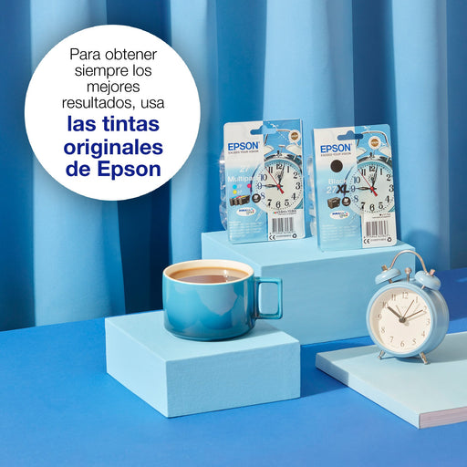 EAN 8715946625874 - Epson Alarm clock C13T27124022 cartucho de tinta 1 pieza(s) Original Alto rendimiento (XL) Cian imagen 2